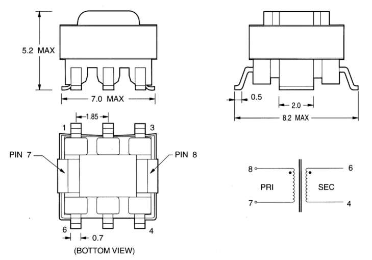 72300 Current Sense Transformers